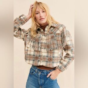 Blank NYC Take Note Shirt Jacket